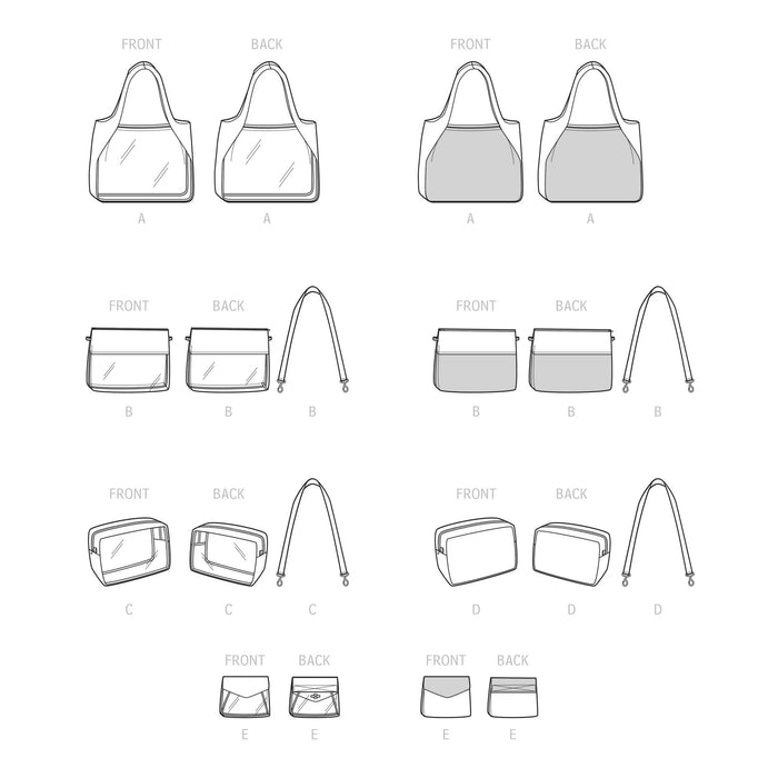 S9562 Tote, Bags and Pouch
