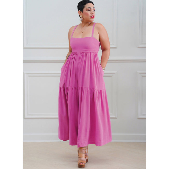 S9597 Misses' Dress and Jumpsuit by Mimi G