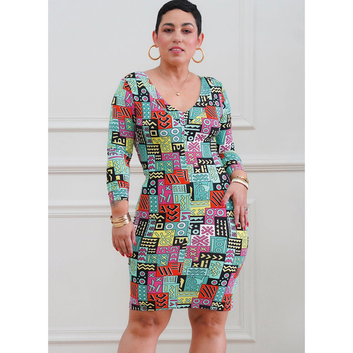S9598 Misses' Knit Dresses by Mimi G