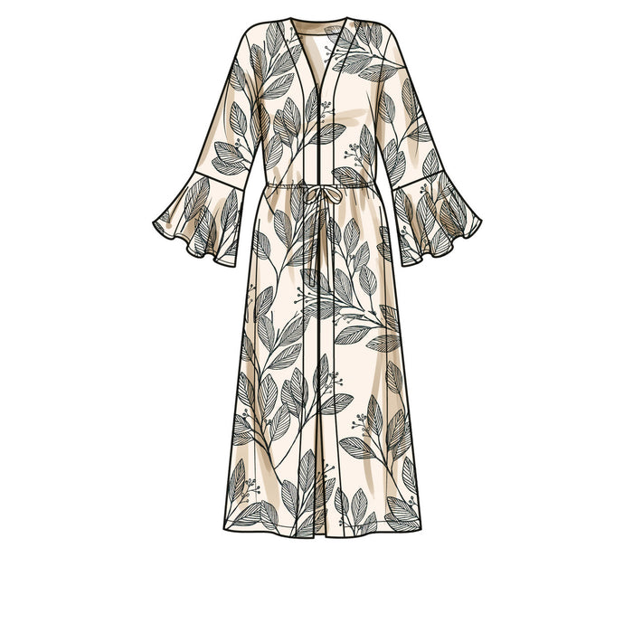 S9602 Misses' Caftans and Wraps
