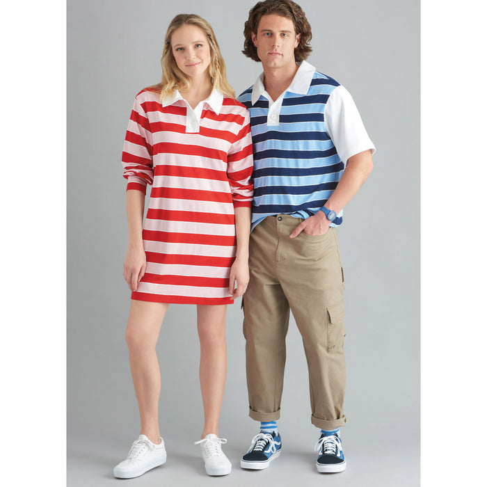 S9614 Teens', Misses' and Men's Shirts