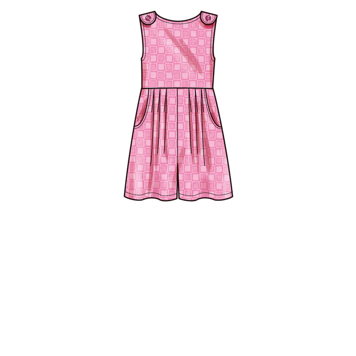 S9617 Children's and Girls' Jumpsuit, Romper and Dress