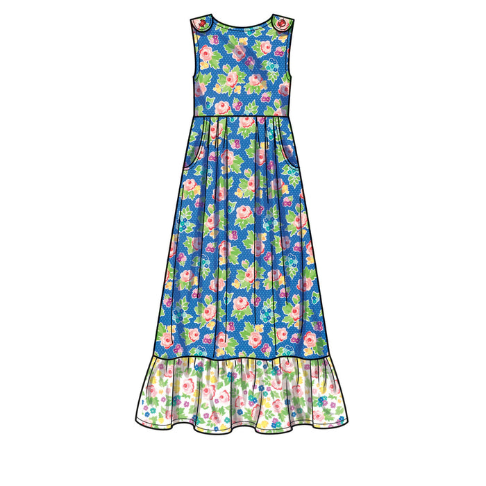 S9617 Children's and Girls' Jumpsuit, Romper and Dress