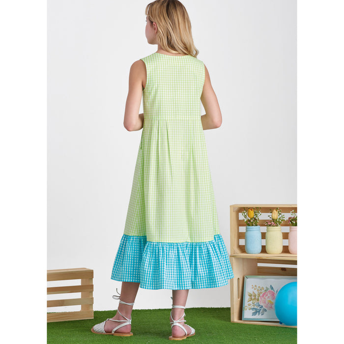 S9617 Children's and Girls' Jumpsuit, Romper and Dress