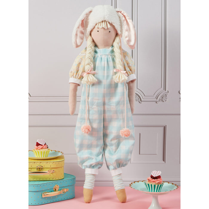 S9621 Lanky Plush Dolls and Clothes by Elaine Heigl Designs