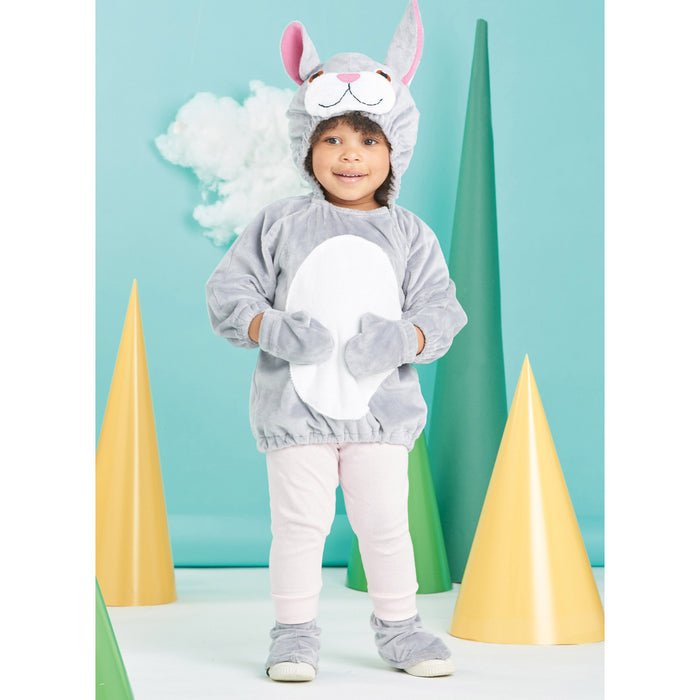 S9624 Toddlers' Animal Costumes. Size: 6 m-4 y