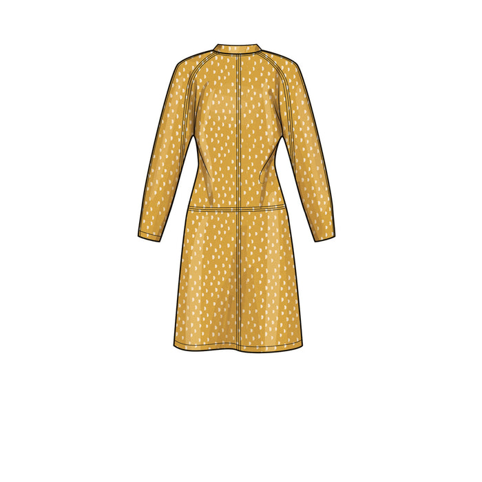 S9640 Misses' Dolman Sleeve Dresses. Size: 32-48