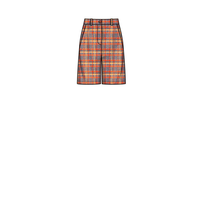 S9647 Misses' Pants and Shorts. Size: 32-48