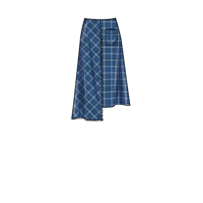S9648 Misses' Skirts. Size: 34-50