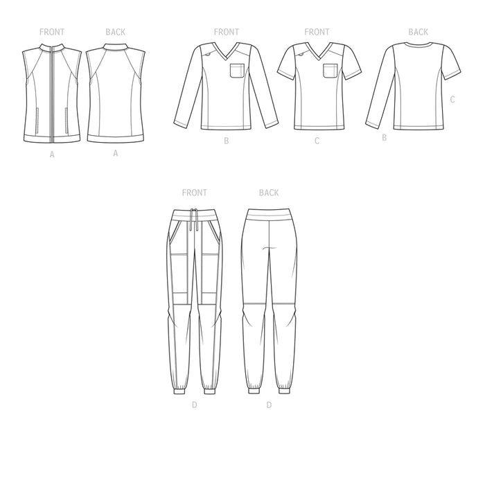 S9650 Unisex Knit Scrubs. Size: XXS-XXL