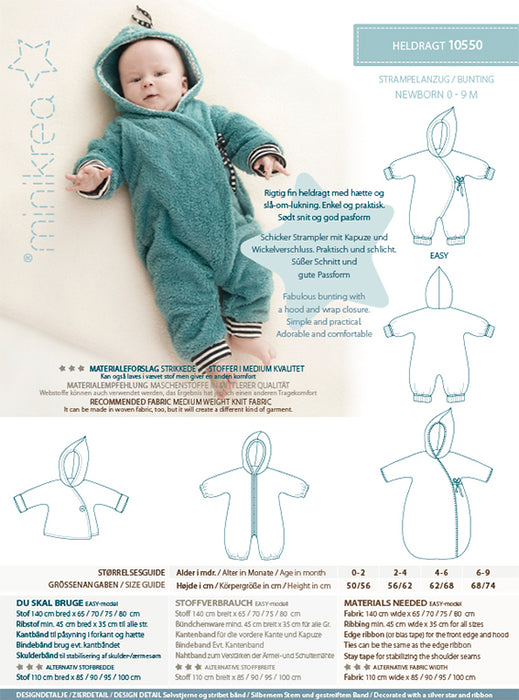 10550 Bunting - Size: 0-9 m