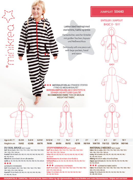 50440 Jumpsuit - Size: 0-10 y