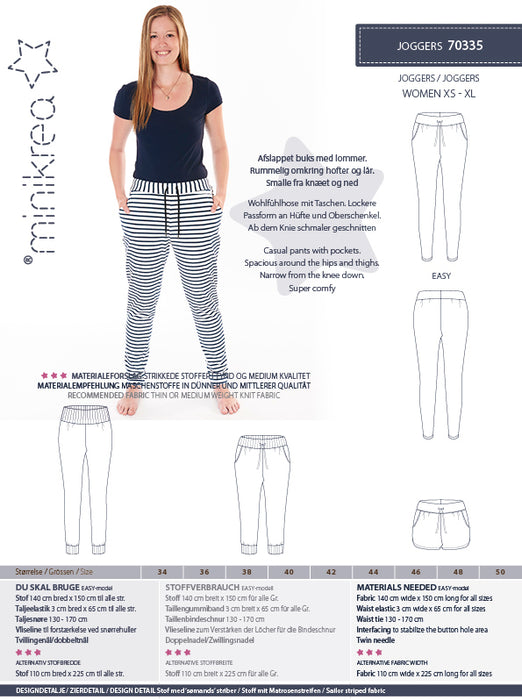 70335 Joggers - Size: 34-50