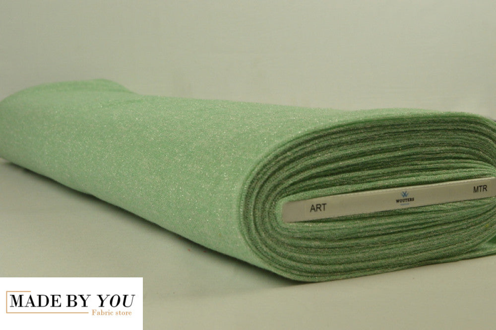Jersey lurex - MINT GREEN