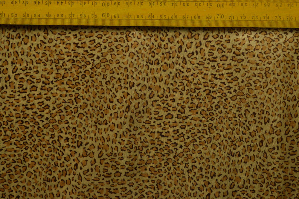 Satin Print Lining - LEOPARD