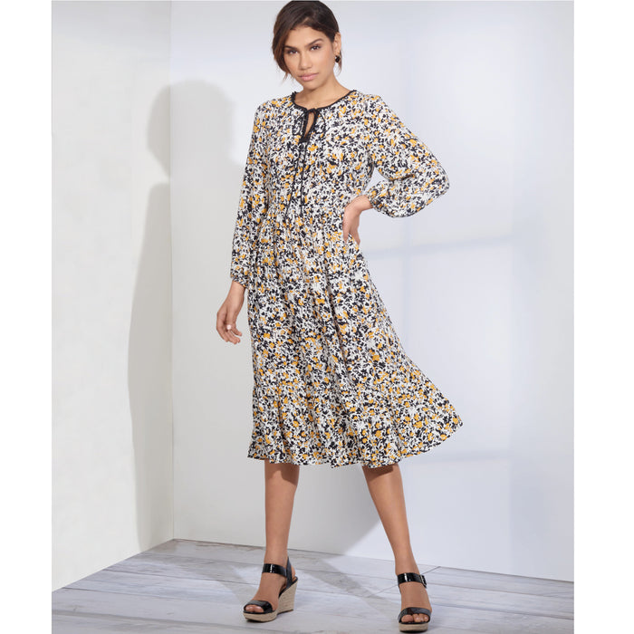 S8872 Misses' Pullover Dress. Size: 30-46