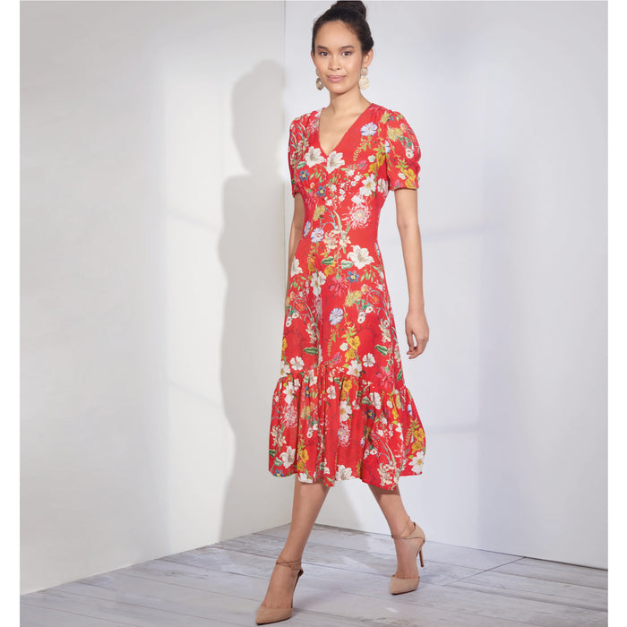 S8875 Misses' Dresses. Size: 32-48
