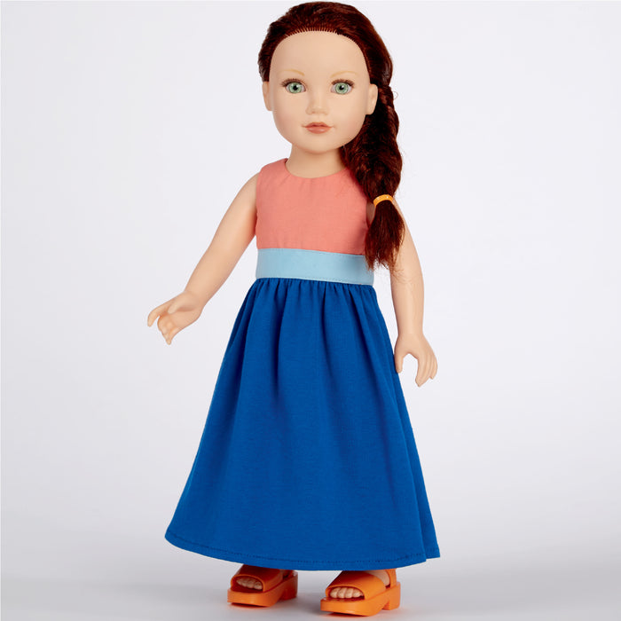 S8903 18" Doll Clothes. Size: One Size