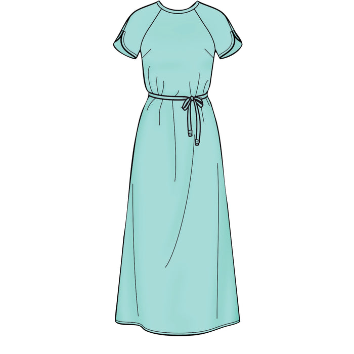 S8909 Misses' Dresses. Size: 32-50