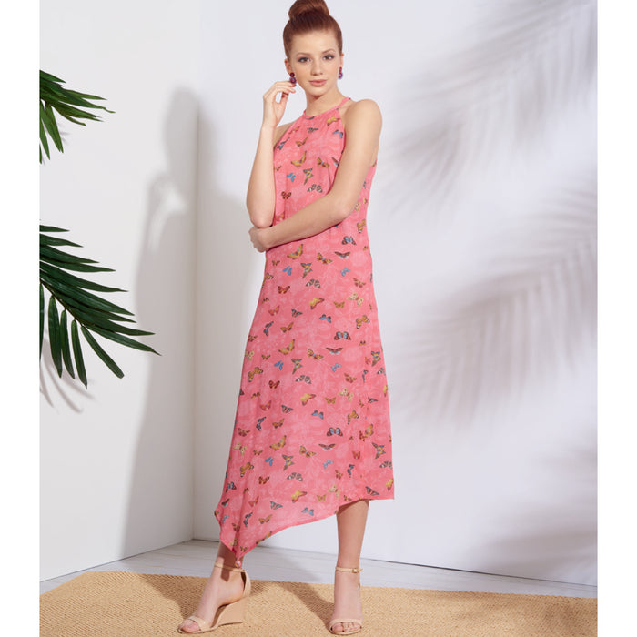 S8909 Misses' Dresses. Size: 32-50