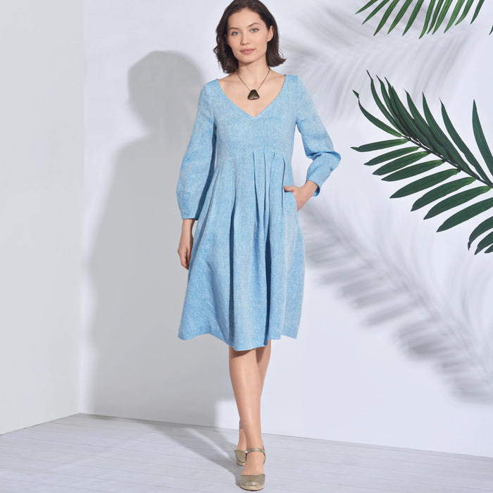 S8910 Misses' Dress. Size: 32-48