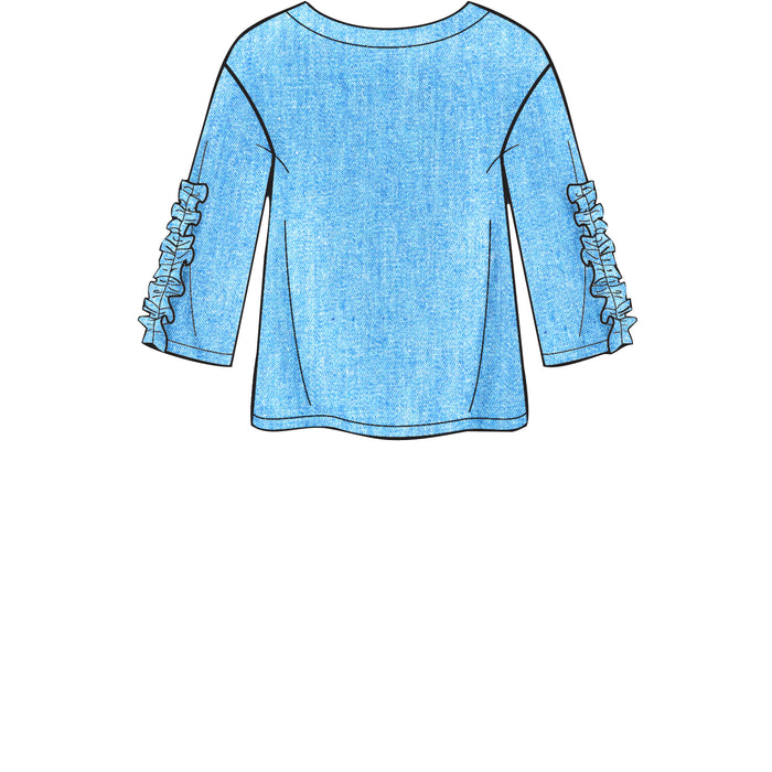 S8920 Misses' Tops. Size: 32-50