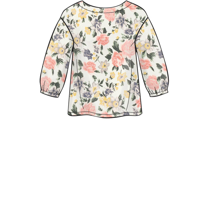 S8920 Misses' Tops. Size: 32-50