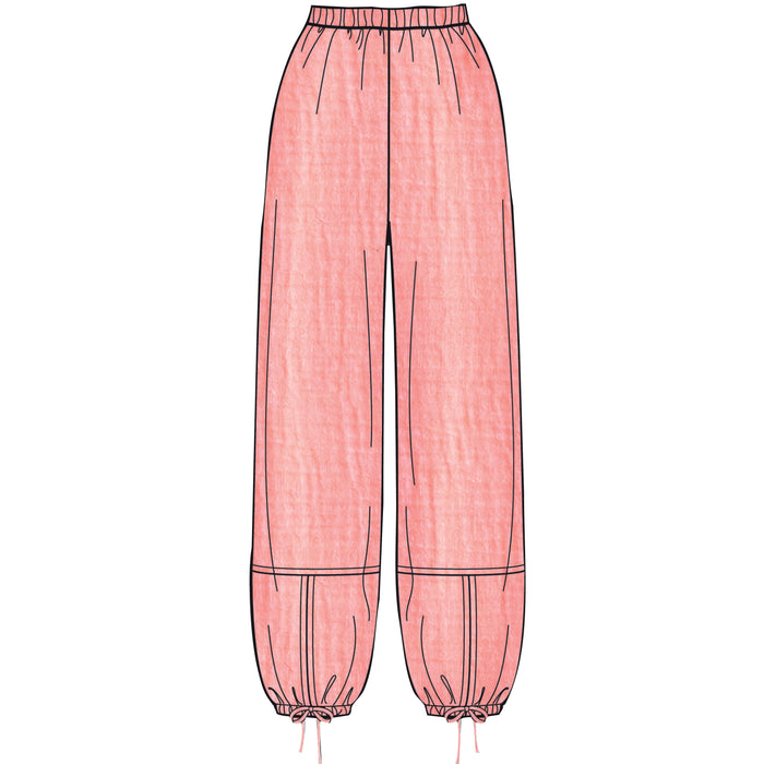 S8922 Misses' Pull-On Pants. Size: 32-48
