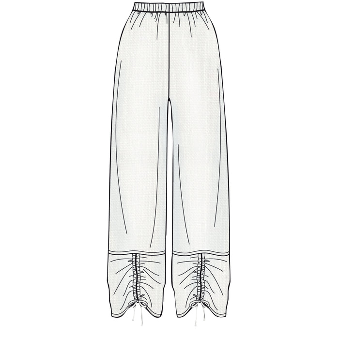 S8922 Misses' Pull-On Pants. Size: 32-48