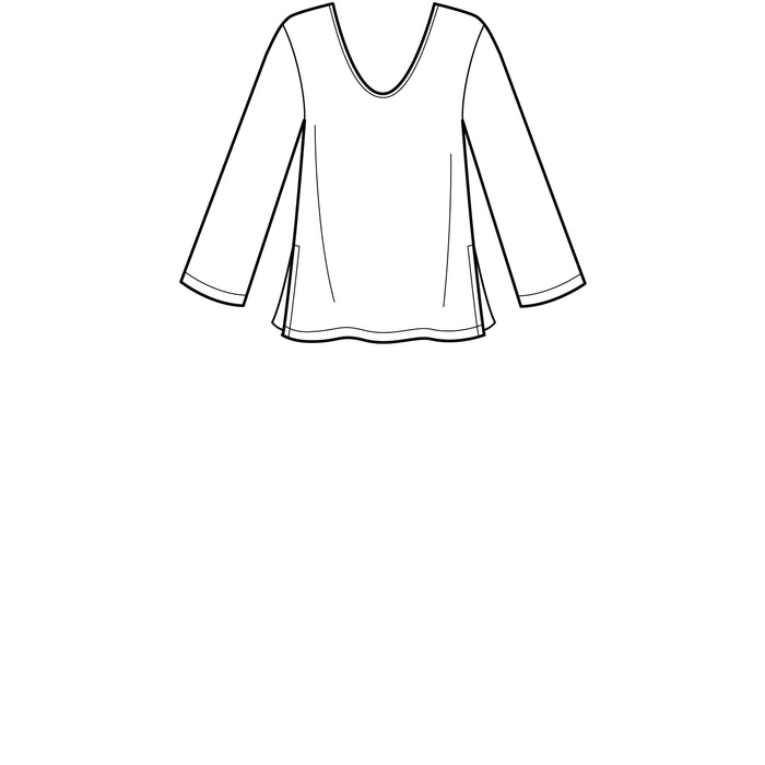 S8924 Misses' Jacket, Top, Tunic, and Pull-On Pants. Size: 32-50