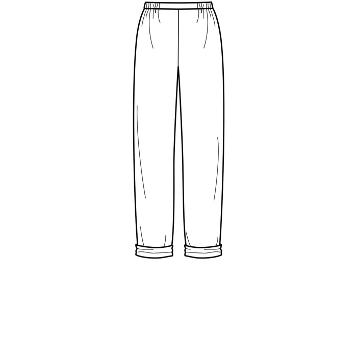S8924 Misses' Jacket, Top, Tunic, and Pull-On Pants. Size: 32-50