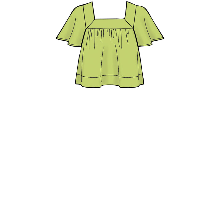 S8926 Misses' Dress, Tops, and Pants. Size: 32-50