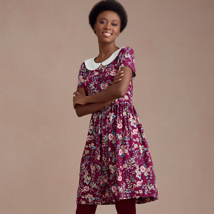 S8946 Misses' Dresses. Size: 32-48