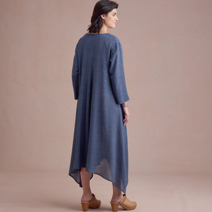 S8960 Misses' Dress Or Tunic, Skirt and Pant. Size: 32-48