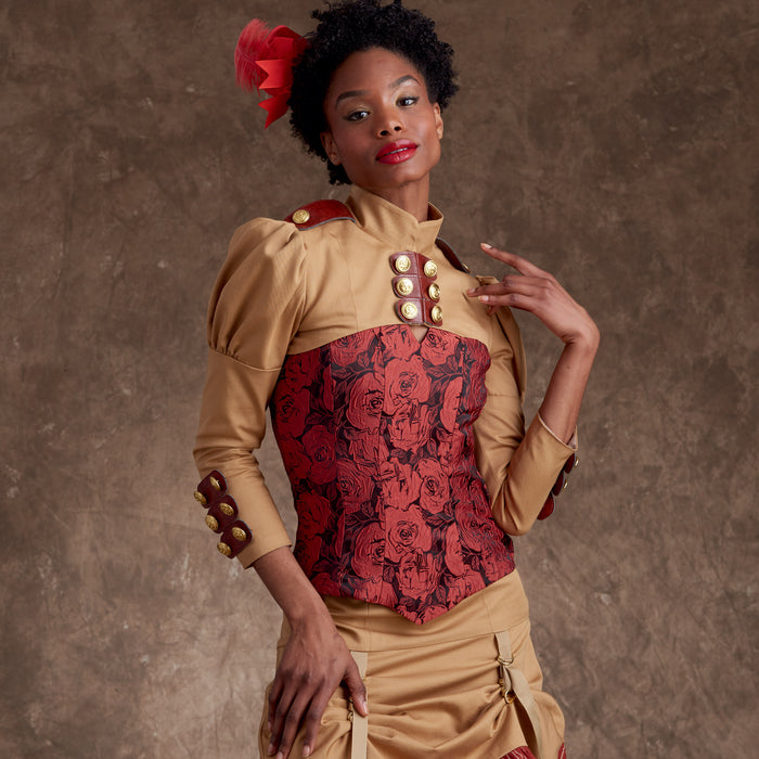 S9007 Misses' Steampunk Costumes. Size: 32-48