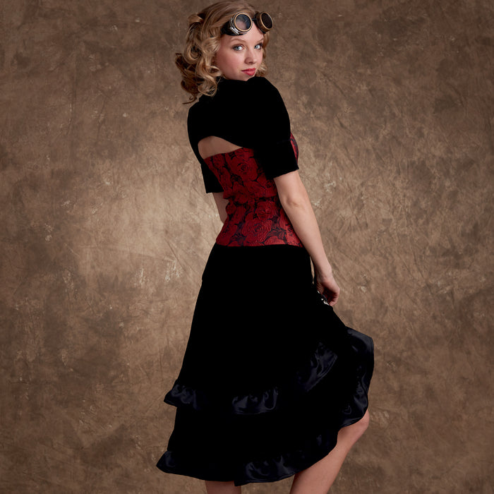 S9007 Misses' Steampunk Costumes. Size: 32-48