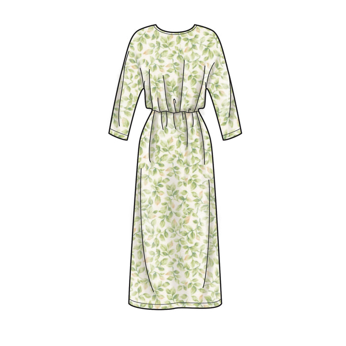 S9010 Misses' Dresses with Length Variation. Size: 32-48