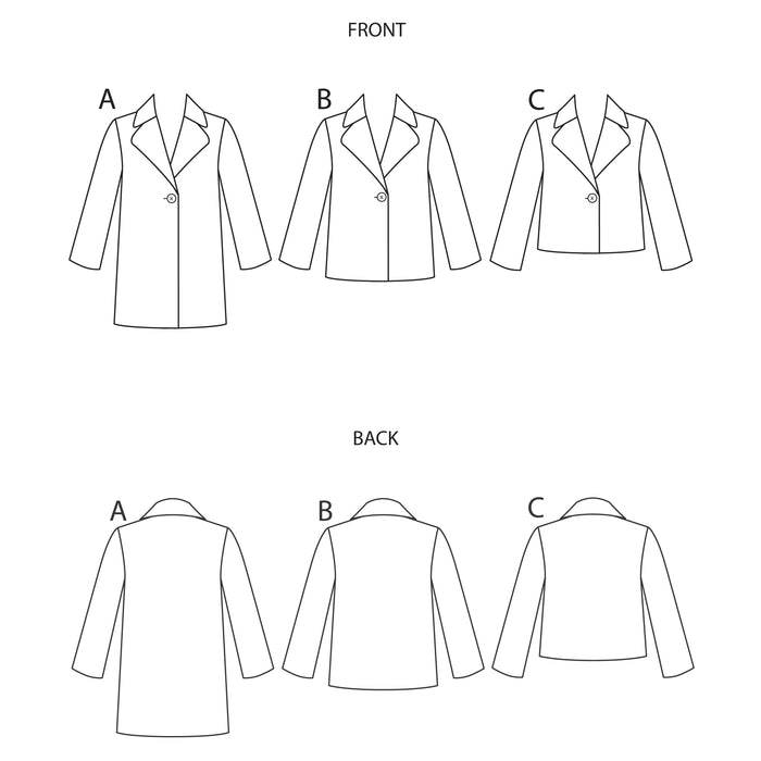 S9027 Children's & Girls' Lined Coat. Size: 3-14 y