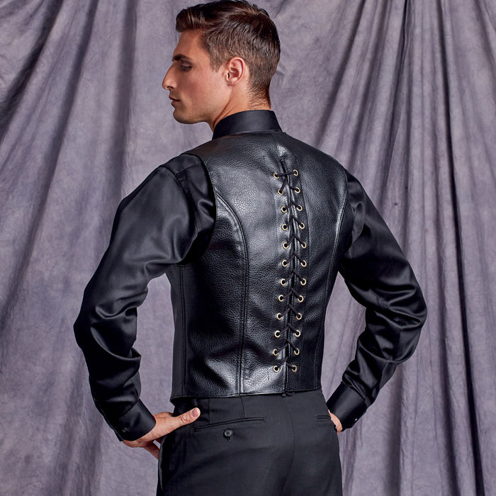 S9087 Men's Steampunk Corset Vests. Size: 48-62