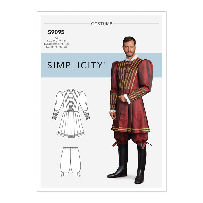 S9095 Men's Historical Costume. Size: 44-62