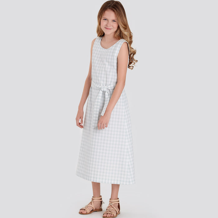 S9120 Children's & Girls' Dresses. Size: 3-14 y