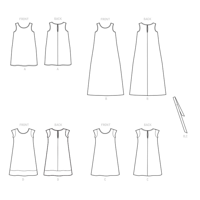 S9120 Children's & Girls' Dresses. Size: 3-14 y