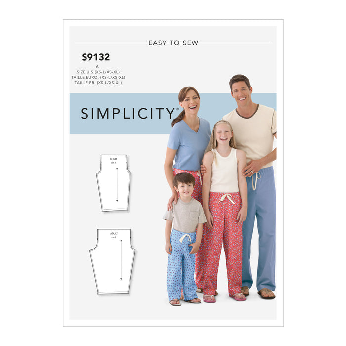 S9132 Unisex Sleepwear. Size: Kid´s XS-L (4-16 y) / Adults XS-XL