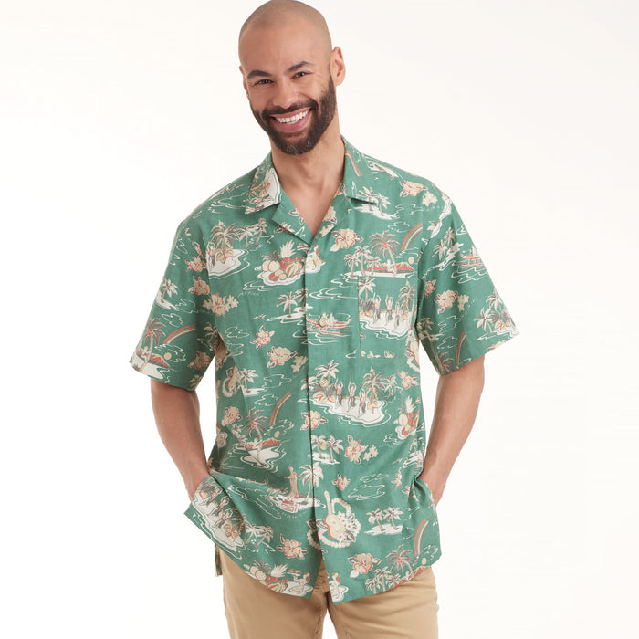 S9157 Men's Open Pointed Collar Shirts. Size: 44-62