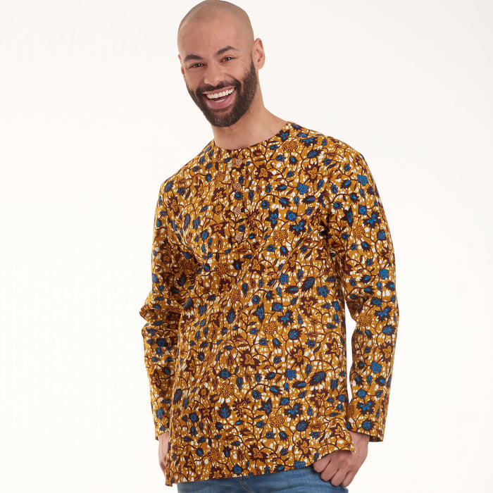 S9158 Men's Half Buttoned Shirts. Size: 44-62