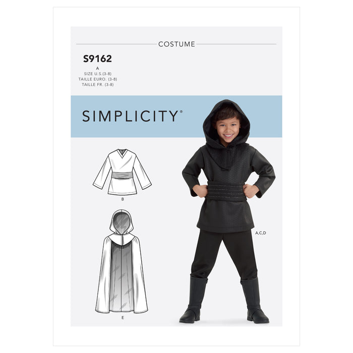 S9162 Children's Costumes. Size: 3-8 y