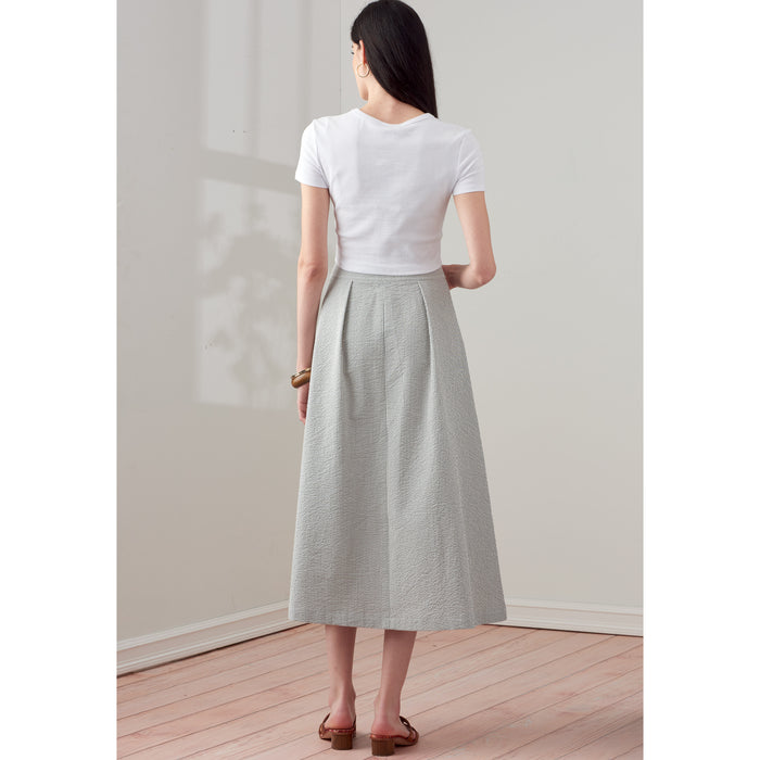 S9267 Misses' Skirt In Three Lengths. Size: 32-50