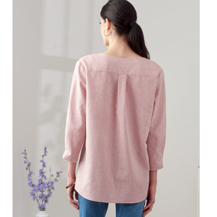 S9274 Misses' Tops In Two Lengths. Size: 32-50