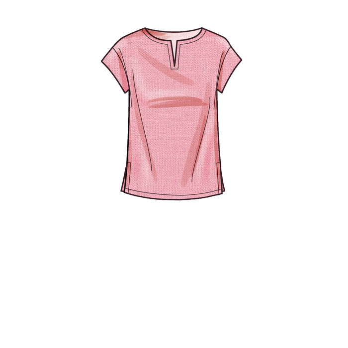 S9274 Misses' Tops In Two Lengths. Size: 32-50