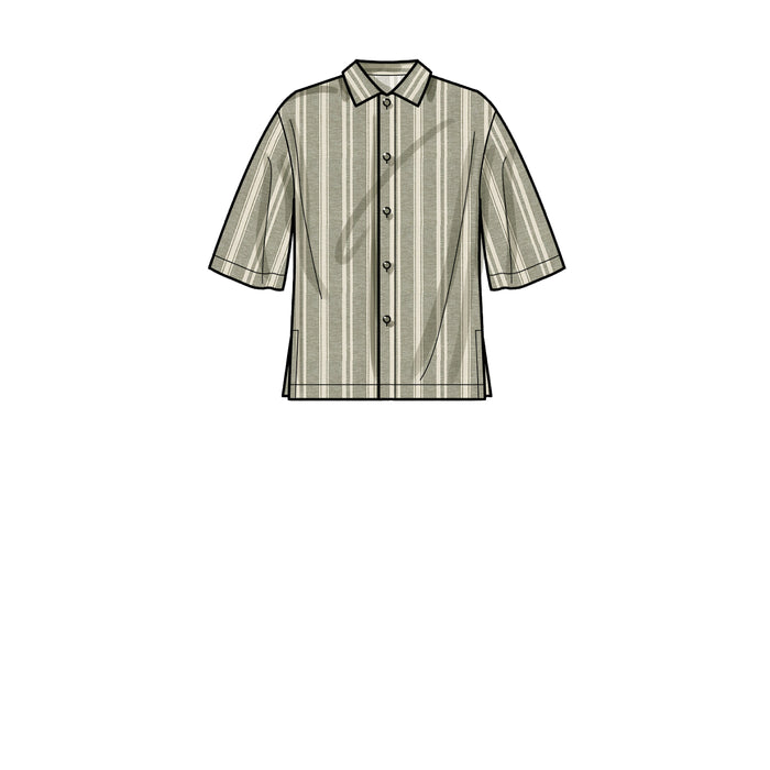 S9279 Men's Shirt In Two Lengths, Pants & Shorts. Size: 44-62